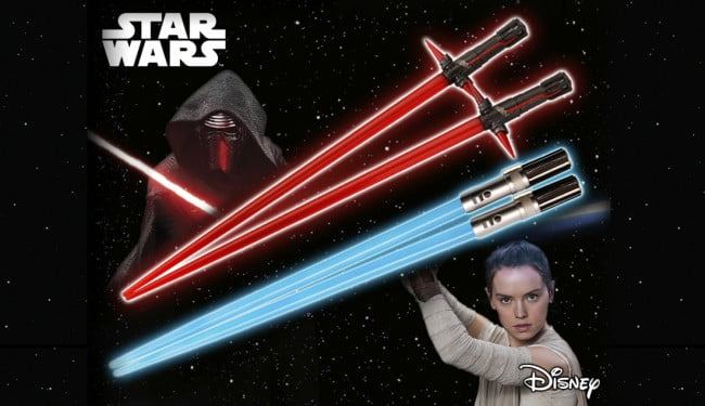 The Force Awakens  Lightsaber Chopsticks by Kotobukiya Kylo Ren Star Wars 