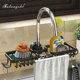 thumbnail image 3 of Aluminum Basket Shelf Single Layer Bathroom Accessory Storage For Shampoo Soap Shower Storage Rack Holder Organizer With Hooks Wb8007, 3 of 5