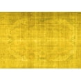 thumbnail image 1 of Ahgly Company Indoor Rectangle Persian Yellow Traditional Area Rugs, 2' x 4', 1 of 4
