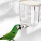thumbnail image 1 of Bebedero automático para pájaros, conejos y hámsteres, capacidad de 330 ml, montaje en jaula, recarga fácil, dispensador de agua sin derrames., 1 of 5