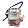 thumbnail image 4 of 2000 Tea Traditions (Afternoon Tea) Carlton Cards Christmas Tree Ornament CXOR-162C, 4 of 4