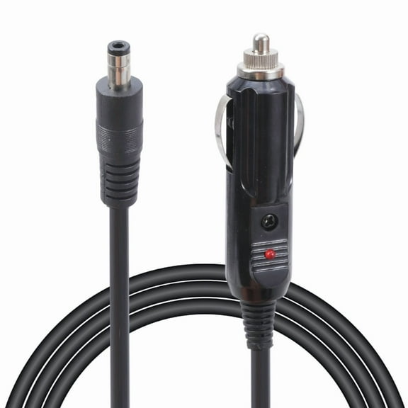 12V 24V Car Charger Power Supply Cable Cord Lighter Plug 5.5mmx2.5mm Adapter for Power Station Auto Accessories