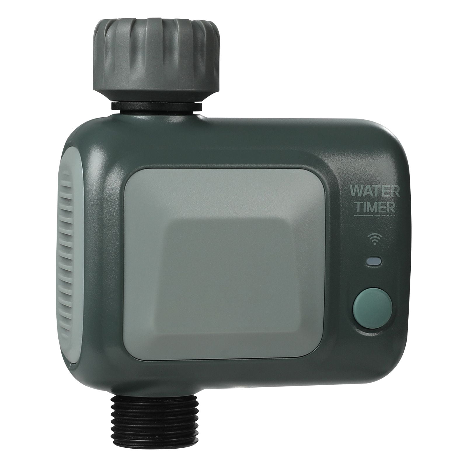 Smart WiFi Water Timer 2.4GHz WiFi Bluetooth, App Remote Control Automatic Irrigation, Programmable Sprinkler Timer for Garden Lawn Yard Watering