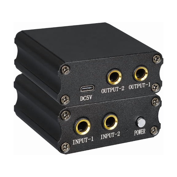 Wireless Microphone Feedback Suppressor Microphone Anti-Howling Frequency Shift Processor Portable Charging