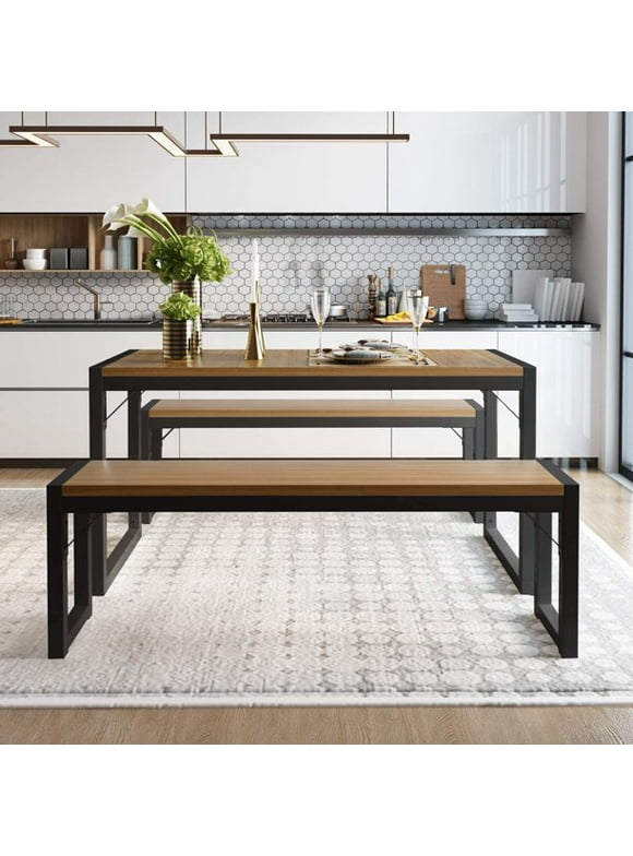 Dining Sets With Benches In Dining Room Sets - Walmart.Com