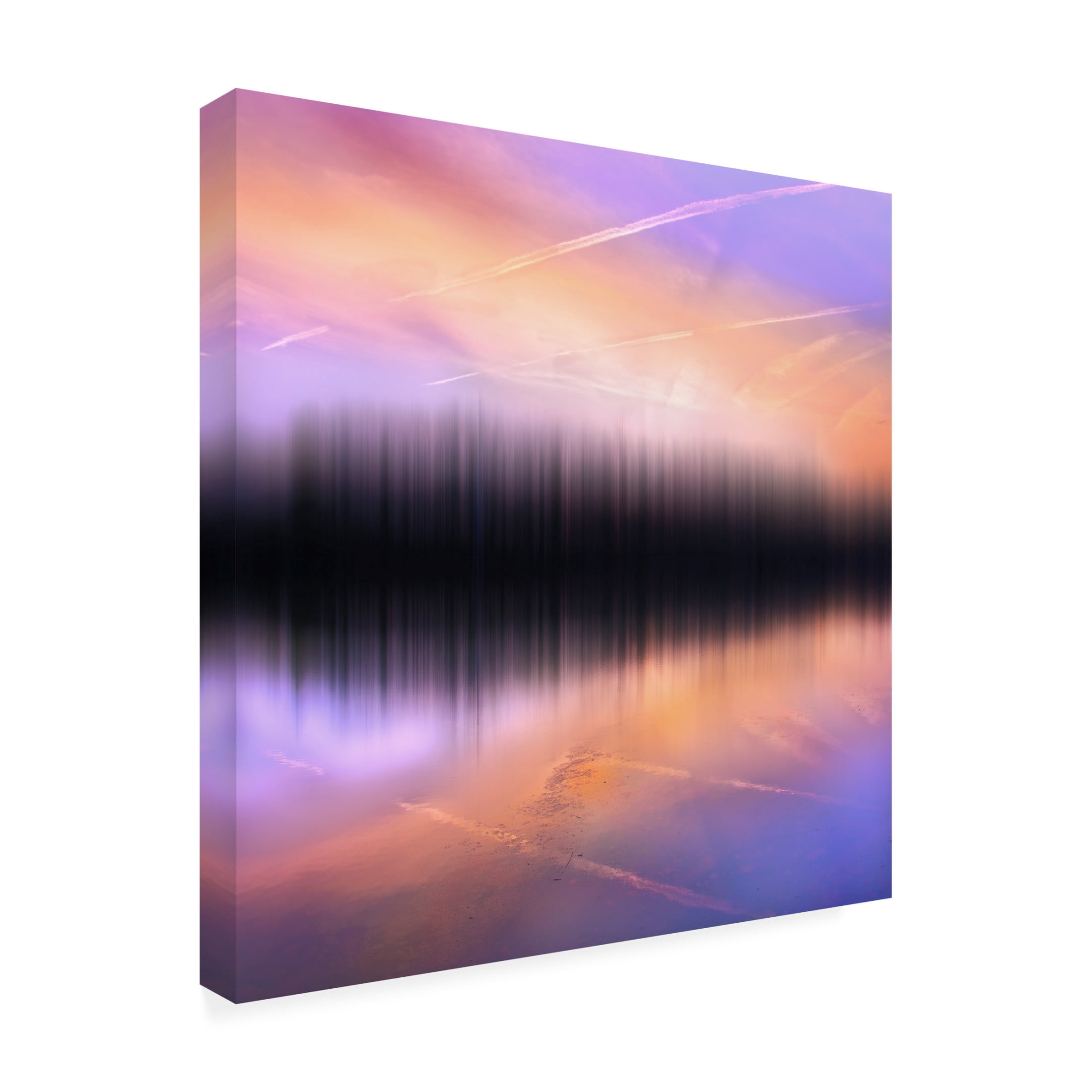 Canvas Wall Art - Chus Rodriguez 'Lejos  En El Reino De Los Sueapos Iii' Wall Art for Living Room, Bedroom, or Office D?cor by Trademark Fine Art - 35 x 35 Inches