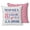 Pink3, variant on Printtoo Personalized Birth Announcement Pillow With Insert-Custom FloralBirthStats BabyGirl Gift Nursery Dcor-18x18 Inches
