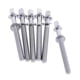 thumbnail image 1 of 6 varillas de tensión para tambor, tornillos de montaje para orejetas de tambor, pernos de orejetas de tambor de 5 mm, tornillos de fijación para tambor M5x40mm, 1 of 9