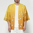 thumbnail image 4 of IDS Home Halloween  Kimetsu no Yaiba Cosplay Costume Haori  Zenitsu, M, 4 of 10