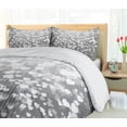 thumbnail image 5 of Ambesonne Abstract Duvet Cover Sets, Sunshines Marriage, 2-King, Dimgrey White, 5 of 7