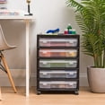 thumbnail image 4 of IRIS USA, 5-Case Scrapbook Cart, Black, 4 of 8