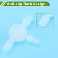 thumbnail image 4 of Accesorio de barbado de manguera de plástico Unique Bargains 3/32" x 1/16" x 3/32" tipo Tee Acuario PP Transparente 4 Pcs, 4 of 7