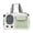 Green, variant on Backpack Breathable And Nylon Backpack Equipped With Seat Belts And Ergonomic Padding