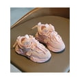 thumbnail image 5 of SIMANLAN Boys Girls Running Shoe Low Top Warm Shoes Non-Slip Sneakers School Breathable Trainers Sports Lace Up Pink 5C, 5 of 8