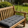 thumbnail image 4 of Coussin de Balançoire d'Extérieur Imperméable, Coussin de Siège de Remplacement / Coussin pour Mobilier de Porche et de Patio, Résistant aux Intempéries / Usage Intérieur Extérieur pour Causeuse en Osier, Chaise de Salle à Manger, Terrasse, 4 of 6