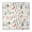 White-34, variant on Square Tablecloth with Elastic Edges 34 * 34 Inch Pioneer Waterproof Fresh Garden Table Cover Washable Indoor and Outdoor for Party Kitchen Dinner Banquet Patio Picnic