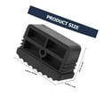 thumbnail image 2 of AURARMLET Rubber Ladder Caps Anti Skid Foot Pads Black Stability Enhancement 1 Set, 2 of 8