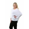 thumbnail image 2 of Women's Plus Size Long Sleeve Dolman Top, 2 of 7