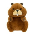 thumbnail image 2 of Cartoon Groundhog Plush Toys, Cute Pet Home Decorations And Children's Companion Dolls, Soft Stuffed Toys With Plush Fabric And Environmentally Friendly Pp Cotton, 2 of 6