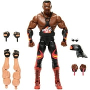 WWE Monday Night War Elite Collection Stevie Ray Action Figure with Accessories, Build-a-Figure Parts
