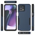 thumbnail image 6 of Motorola Moto G Stylus 5G 2023 Phone Case with Tempered Glass Screen Protector, eBizWare Shockproof Case Cover for Moto G Stylus 5G 2023, Heavy Duty Armor Full Body Protective Cover -Blue, 6 of 8