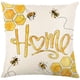 thumbnail image 2 of Fundas de almohada florales de 18.0 x 18.0 in, juego de 4 fundas de almohada de miel de abeja amarilla, fundas de cojín decorativas para primavera y verano para sofá, 2 of 5