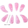 thumbnail image 2 of Yazoeia 8Pcs Guzheng Finger Picks Elastic Professional Guzheng String Nail Covers Reusable String Instrument Replacement Parts (Dusty) CJC912-185909, 2 of 9