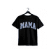 thumbnail image 1 of Mama Shirt Cute Floral Letter Print T Shirt Mom Graphic Tees For Women Tops Fashionable Women's T-Shirt, Super Soft and Breathable Cotton | Comfortable Fit, Versatile everyday Style, Suitable For all, 1 of 6