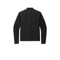 thumbnail image 4 of MERCER+METTLE Unisex Stretch Soft Shell Jacket | Business Casual Jacket for Men & Women, Water Repellent, 4 Way Stretch - Deep Black XS, 4 of 7