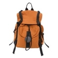 thumbnail image 4 of Mochila de viaje, mochila deportiva de nailon impermeable para hombre Marrón, 4 of 9