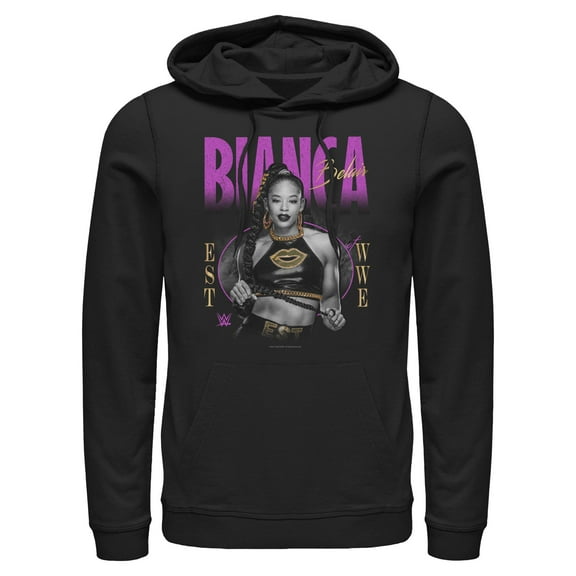 Mens WWE Gold Bianca Belair Lightweight Hoodie