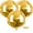 Gold, variant on Black Foil Balloons 6pcs 22 Inch Large Round Foil Big Giant 4D Jumbo Inflatable Mirror Ball Mylar Balloons for Halloween Graduation Birthday Retirement Anniversary Party Decorations