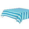 Printed Oktoberfest Plastic Table Cloth 40 inch x 40 inch