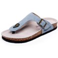 thumbnail image 1 of Xishao Hombre Mujer Zuecos Sandalias Unisex Adulto Chanclas Vestir Punta Descubierta Corcho Zapatillas Playa Verano Casa Zapatos…… Xishao ropa, 1 of 2