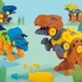 thumbnail image 2 of Take Apart Dinosaur Toy DIY Creative Dinosaur Building Toy Construction Dinosaur, 2 of 10