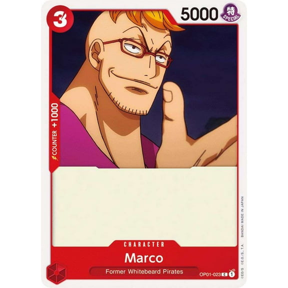 One Piece Romance Dawn Common Marco OP01-023