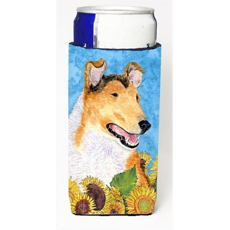 

Collie Smooth In Summer Flowers Michelob Ultra bottle sleeves For Slim Cans - 12 Oz.