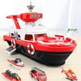 thumbnail image 4 of EIMELI Kids Toys Simulation Track Inertia Boat Music Track Crash - Resistant Music Toy Boat Ship Model, 4 of 10