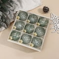 thumbnail image 3 of SUSUchens 9 Pcs Christmas Ball Ornaments Shatterproof Christmas Decorative Balls Reusable Festival Hanging Ornaments for Christmas Tree Home Parties Red, 3 of 13