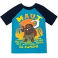 thumbnail image 5 of Disney Moana Maui Toddler Boys T-Shirt and Mesh Shorts Outfit Set Infant to Big Kid, 5 of 5