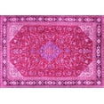 thumbnail image 1 of Ahgly Company Indoor Rectangle Persian Pink Traditional Area Rugs, 4' x 6', 1 of 4