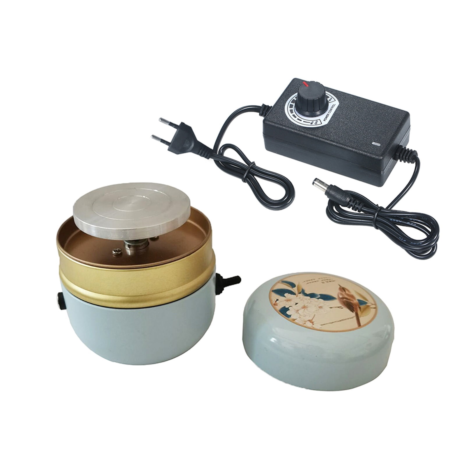 Mini Ceramic Machine Electric Pottery Machine Electric Pottery Wheel Ceramic Machine Pottery DIY Machine for Kids Children ,Wide Ranging Usage