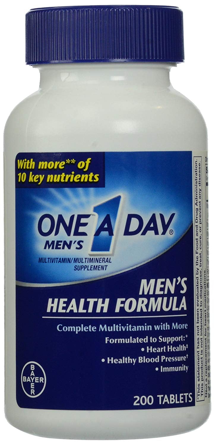 One A Day Men's Health Formula Multivitamin/Multimineral Supplement