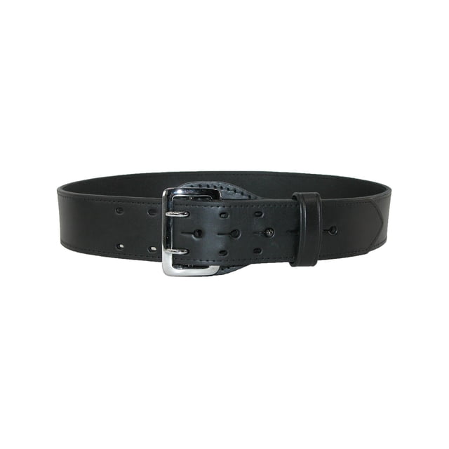 Talla 42 para Hombre Leather Totalmente Forrado Cinturón Sam Browne de 2 1/4 Pulgadas, Negro