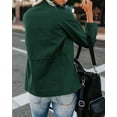 thumbnail image 4 of Sherrylily Women Military Anorak Utility Coat Casual Zip Up Lightweight Jacket with Pockets, 4 of 6