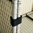 thumbnail image 5 of Outsunny Furniture Clips, Outdoor Sectional Couch Connectors, Wicker Furniture/Chair Clamps for a Module Patio Sofa, Set of 10, 5 of 9