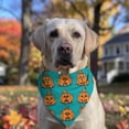 thumbnail image 2 of Dog Bandana 1 Pack,Halloween Pumpkin Pattern Bandanas for Dogs,Cat Bandana,Small/ Large Dog Bandana 2 Size,Dog Bandanas Girl Boy, 2 of 5
