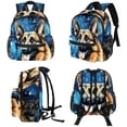 thumbnail image 4 of Shepherd Dog Traveling Backpack School Bags Cute College Backpack Baby Bag Lightweight Large Capacity Printed Design Adjustable Shoulder Strap Suitable, 4 of 6