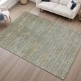 thumbnail image 6 of Addison Rugs Mayfield Premium Machine Washable Transitional Stripes Gray Rectangle Rug, 5' x 7'6", 6 of 6