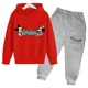 thumbnail image 3 of Traje con capucha para niños de Disney-Minnie Mouse, ropa clásica de anime, conjunto informal para vacaciones, moda para niños y niñas, primavera y otoño, 3 of 5